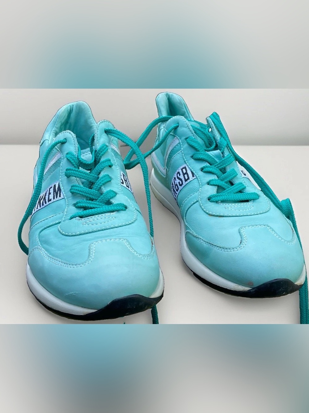 Bikkembergs sneakers green Women's Blue EU 40 USA 9